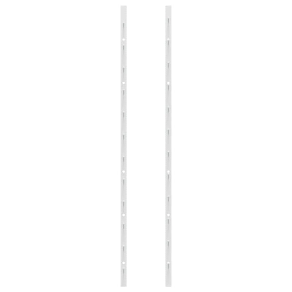 Wand Weinregal für 24 Flaschen, 2er Set, Weiß