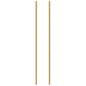 Wand Weinregal für 36 Flaschen, Golden