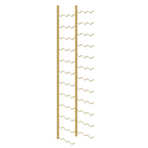 Wand Weinregal Golden für 36 Flaschen (2er Set)