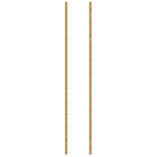 Wand Weinregal Golden für 36 Flaschen (2er Set)