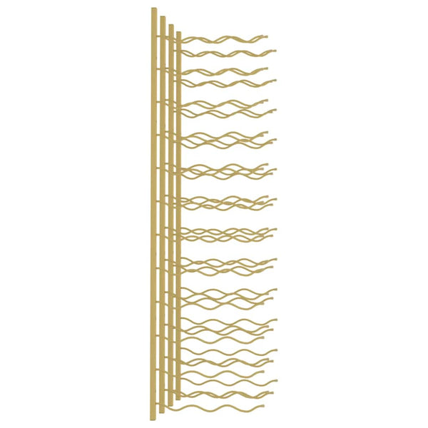 Wand Weinregal Golden für 36 Flaschen (2er Set)