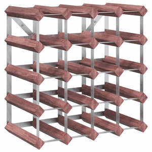 Weinregal Holz Braun für 20 Flaschen