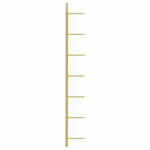Wand-Weinregal für 7 Flaschen, Golden