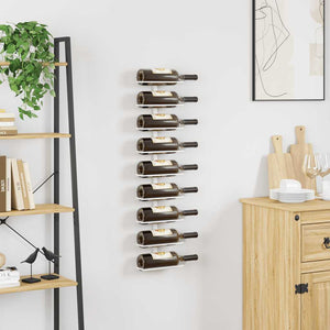 Wand Weinregal für 9 Flaschen
