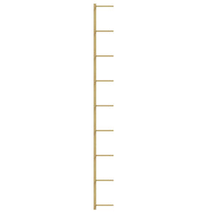 Wand Weinregal Golden für 9 Flaschen, 2er-Set
