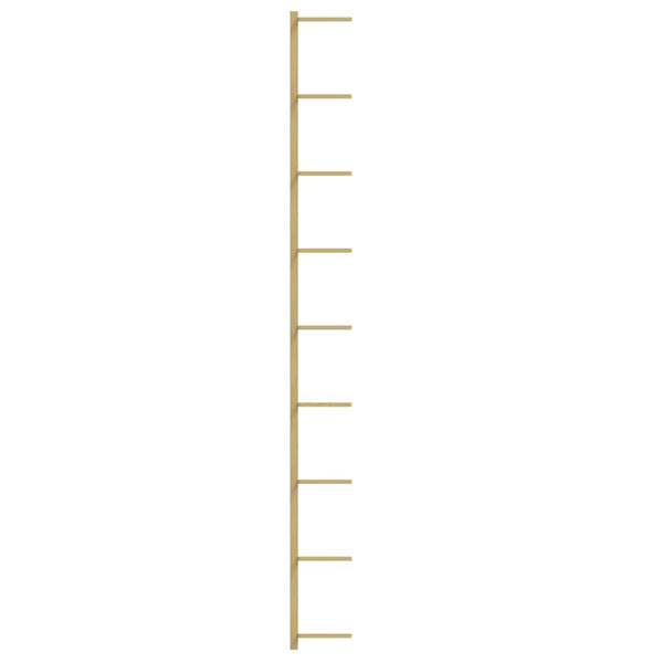 Wand Weinregal Golden für 9 Flaschen, 2er-Set