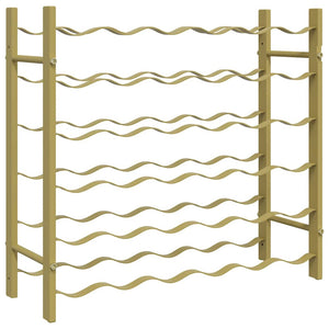 Weinregal Golden Metall für 36 Flaschen