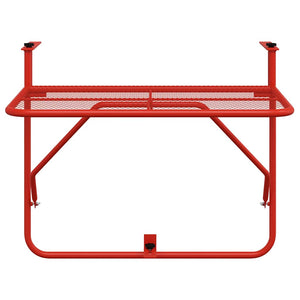 Klappbarer Balkontisch Rot 60x40 cm