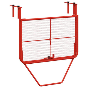 Klappbarer Balkontisch Rot 60x40 cm