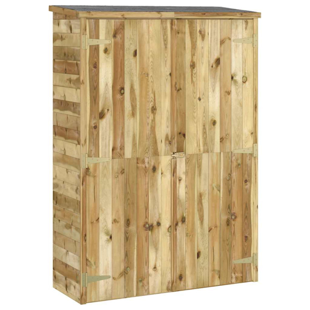 vidaXL Abri de jardin 123x45x171 cm Bois de pin massif imprégné