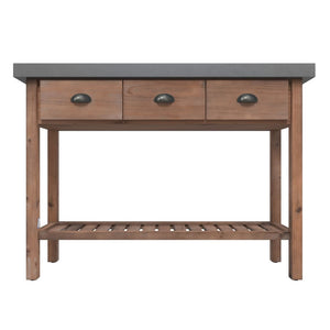 Massivholz Konsolentisch, 110cm