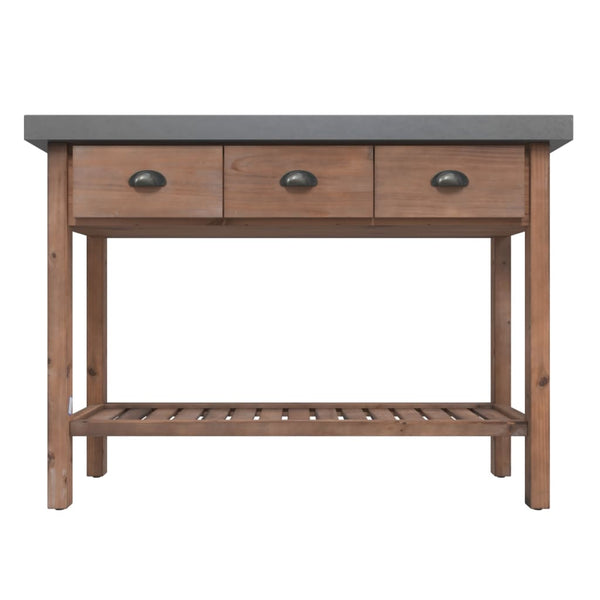Massivholz Konsolentisch, 110cm