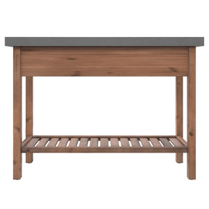 Massivholz Konsolentisch, 110cm