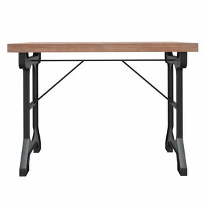 Esstisch Massivholz Tanne Eisen 110 cm