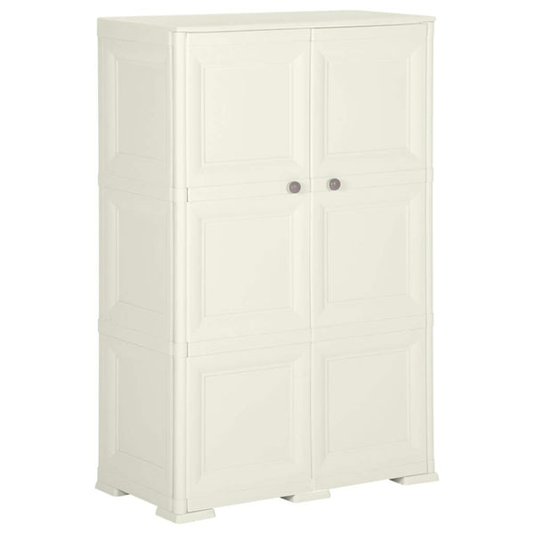 Kunststoffschrank Holzdesign Vanilleeis 125cm
