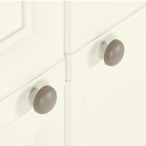 Kunststoffschrank Holzdesign Vanilleeis 125cm