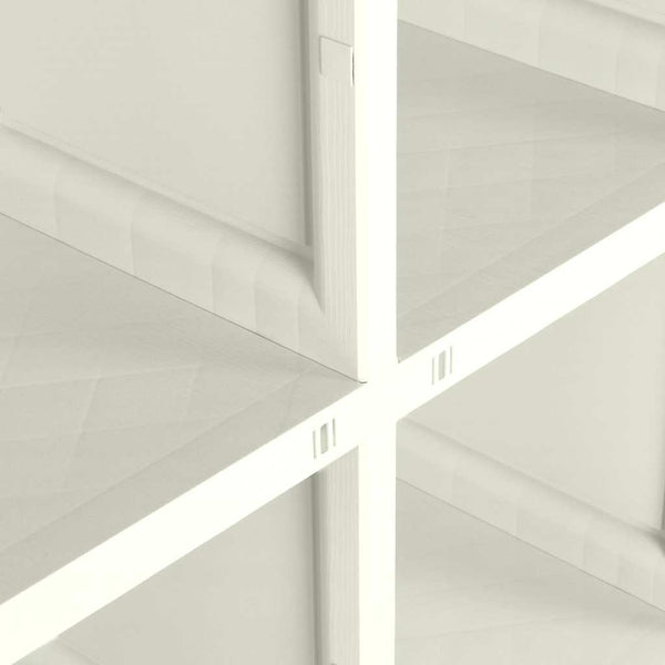 Kunststoffschrank Holzdesign Vanilleeis 125cm