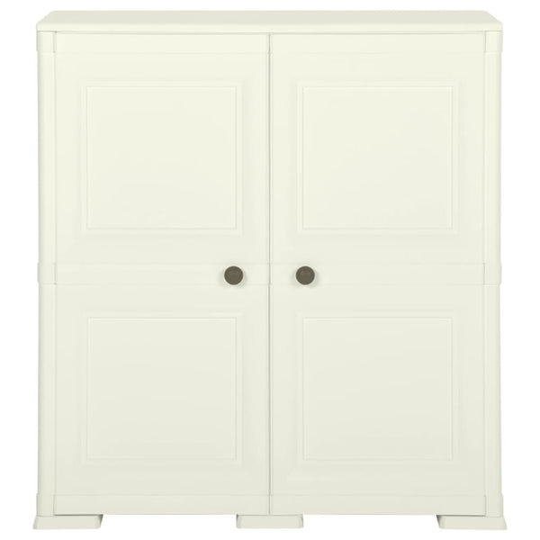 Kunststoffschrank Holzdesign Vanilleeis