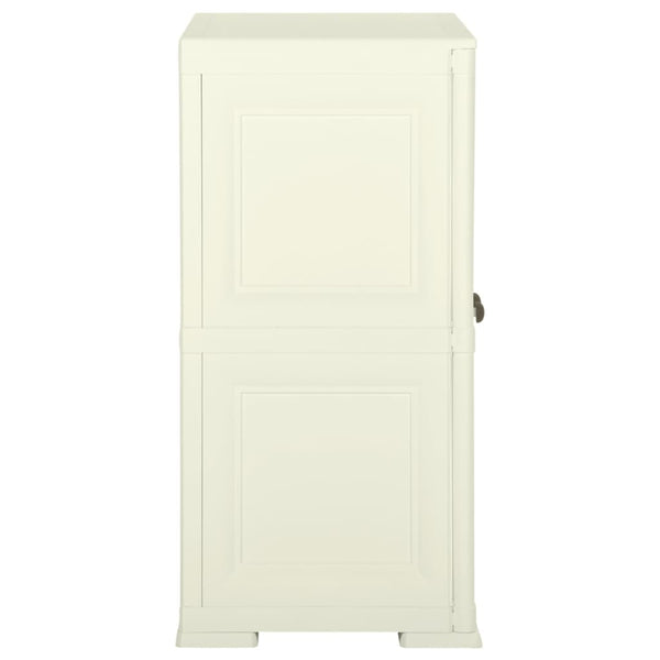 Kunststoffschrank Holzdesign Vanilleeis