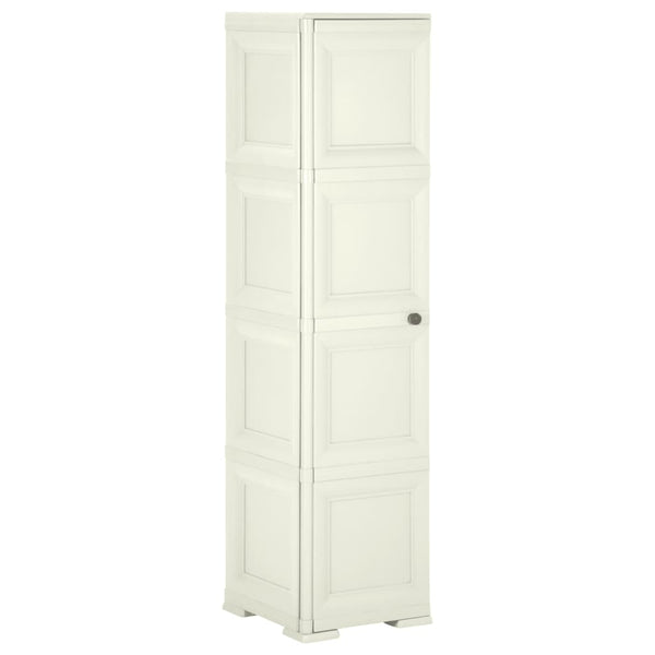 Kunststoffschrank Holzdesign Vanilleeis 164 cm
