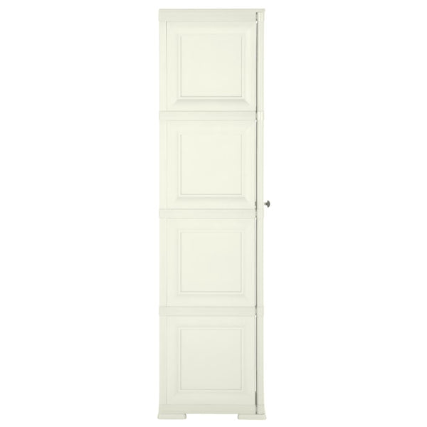 Kunststoffschrank Holzdesign Vanilleeis 164 cm