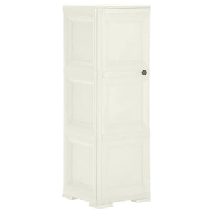 Kunststoffschrank Holzdesign Vanilleeis 40x43x125 cm