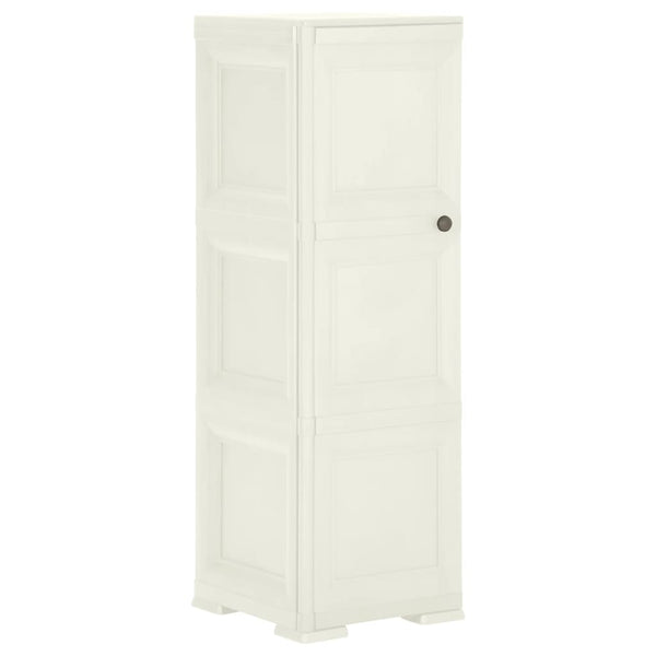 Kunststoffschrank Holzdesign Vanilleeis 40x43x125 cm