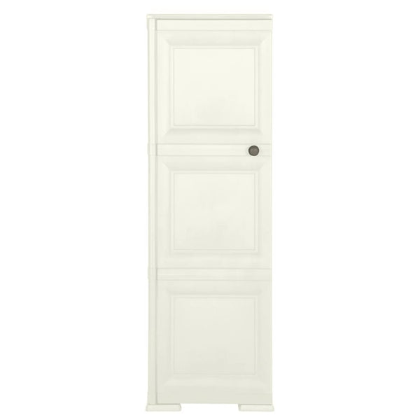 Kunststoffschrank Holzdesign Vanilleeis 40x43x125 cm