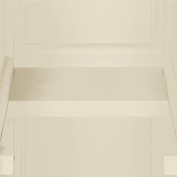 Kunststoffschrank Holzdesign Angora-Weiß 40x43x125cm