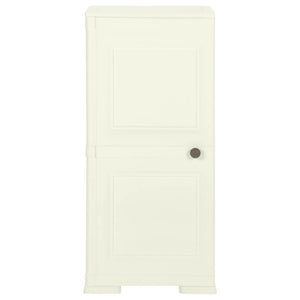 Kunststoffschrank Holzdesign Vanilleeis 85,5 cm
