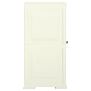 Kunststoffschrank Holzdesign Vanilleeis 85,5 cm