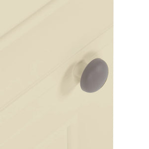Kunststoffschrank Holzdesign Angora-Weiß 85,5cm