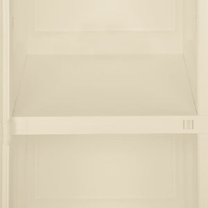 Kunststoffschrank Holzdesign Angora-Weiß 85,5cm