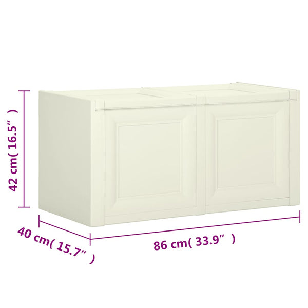 Kissenbox Vanilleeis, 85L Stauraum