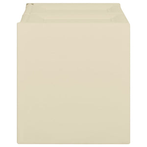 Kissenbox Angora Weiß 85 L