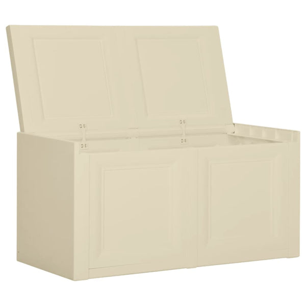 Kissenbox Angora Weiß 85 L
