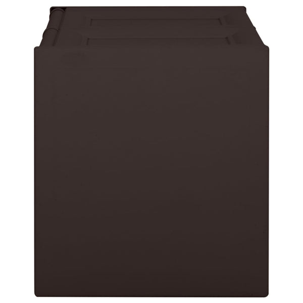 Kissenbox Braun 86x40x42 cm - 85 Liter