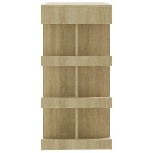 Bartisch Sonoma Eiche mit Regal, 100cm