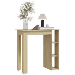 Bartisch Sonoma-Eiche mit Regal