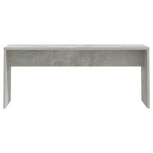3-tlg. Essgruppe Betongrau