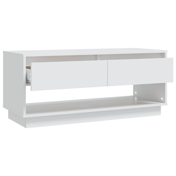 Weißer TV-Schrank 102 cm