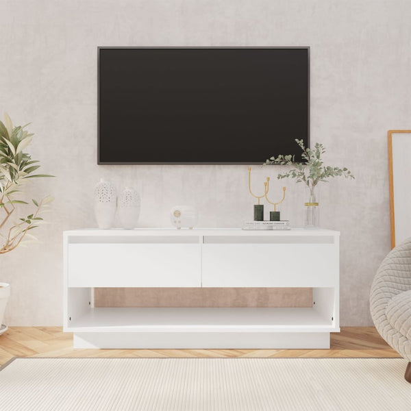 Weißer TV-Schrank 102 cm