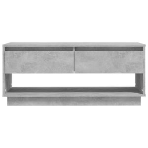 Betongrau TV-Schrank 102 cm