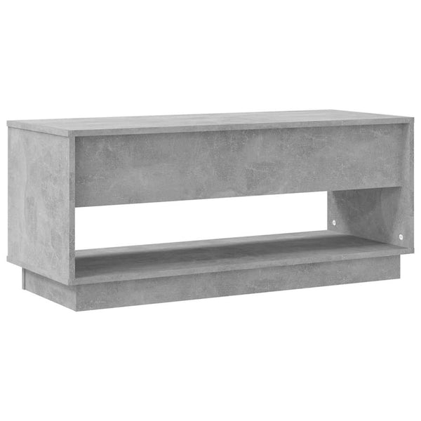 Betongrau TV-Schrank 102 cm