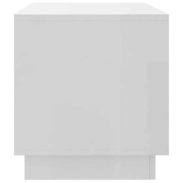 TV-Schrank Hochglanz Weiß 102 cm