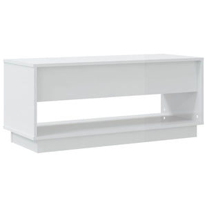 TV-Schrank Hochglanz Weiß 102 cm