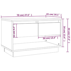 TV-Schrank Betongrau 70 cm