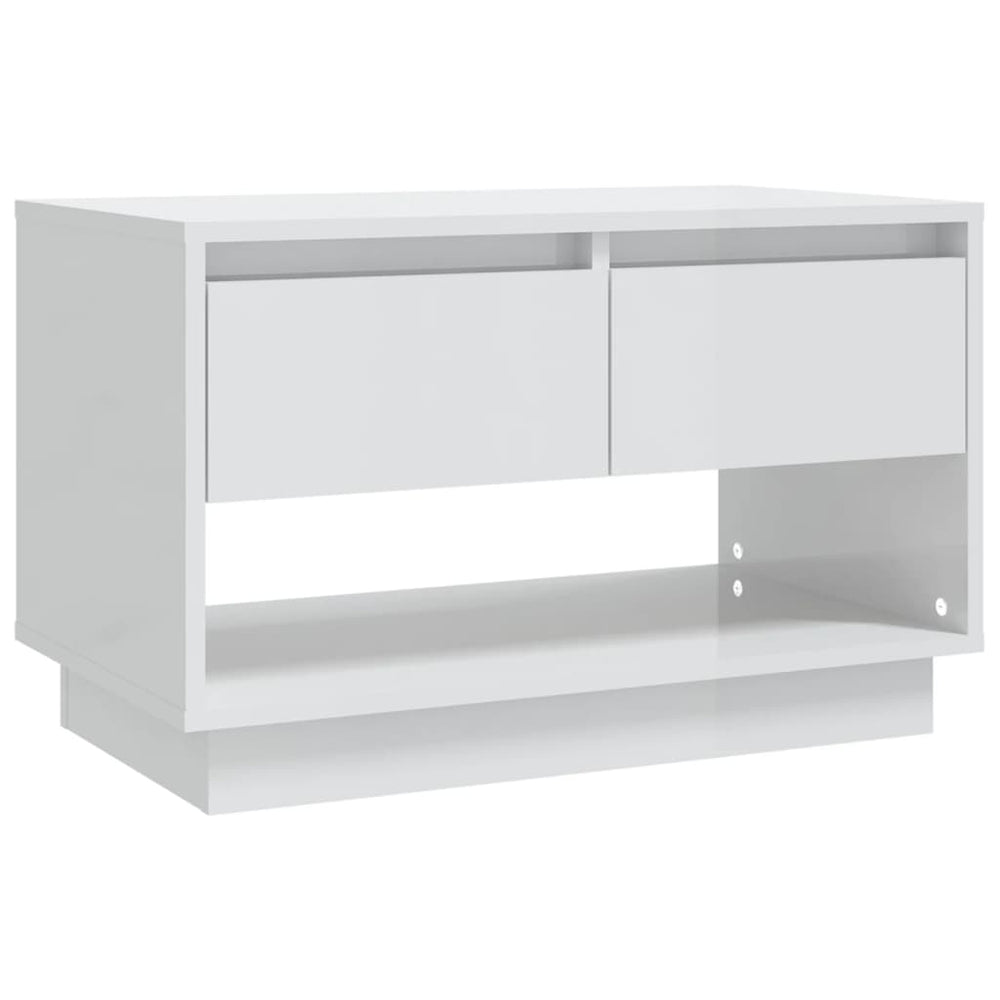 TV-Schrank Hochglanz Weiß 70 cm