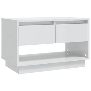 TV-Schrank Hochglanz Weiß 70 cm