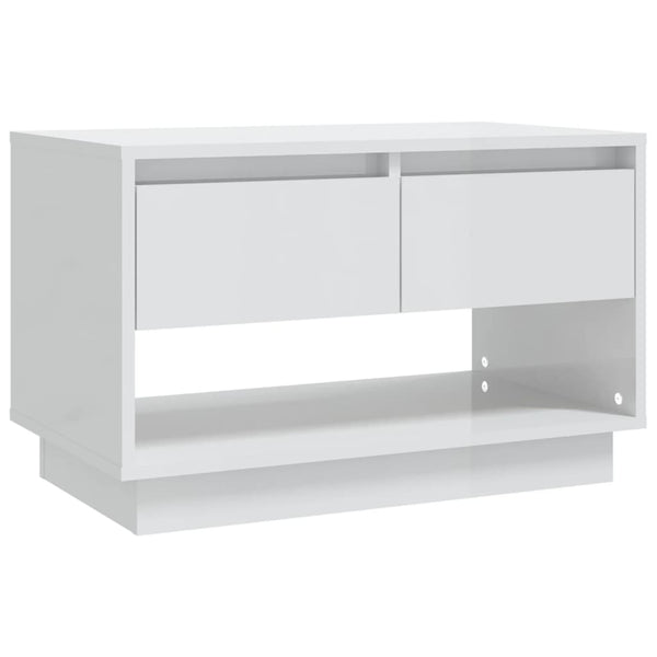 TV-Schrank Hochglanz Weiß 70 cm